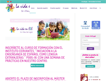 Tablet Screenshot of lavidaenele.org